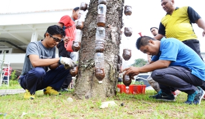 KURSUS TEKNIKAL LANDSKAP MODUL 1: KURSUS 4R- RECYCLE GARDEN : REDUCE, REUSE, RECYCLE + REMARKABLE PADA 10-13 JULAI 2018