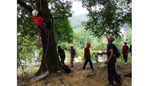 KURSUS MASTER GARDENER MODUL 4 : MEMANJAT POKOK AMENITI PADA 08-11 April 2019