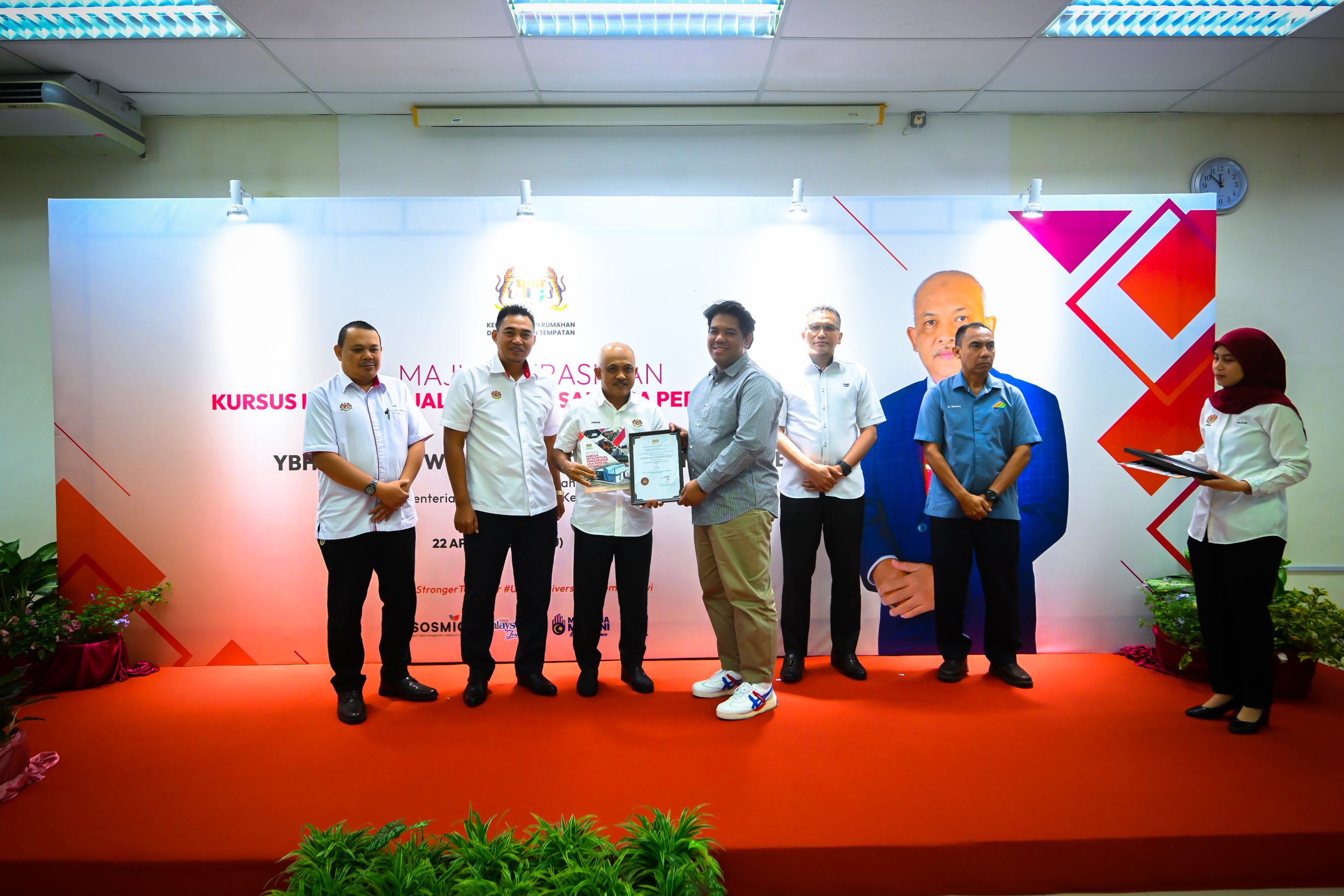 Majlis Perasmian Kursus Intelektual Pengurusan Sisa Pepejal (SOSMIC) 2026